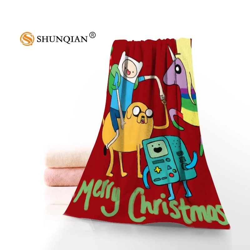 Новый пользовательский из мультфильма Время приключений полотенце с принтом