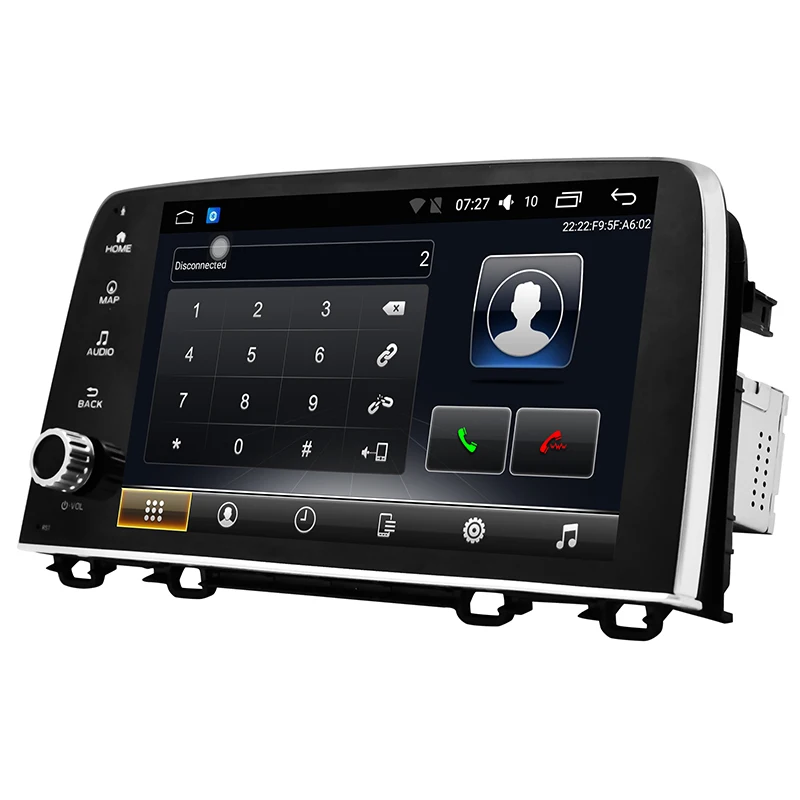 Android 7 1 Din Автомобильный мультимедийный dvd плеер для Honda CRV 2017 GPS навигационная