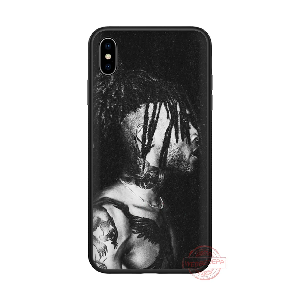 WEBBEDEPP Scarlxrd J soft silicone phone case for iPhone 5 6 7 8 Plus X XS XR Max.11 11peo 11proMax |