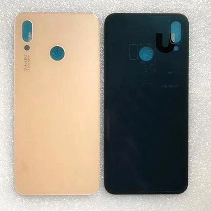Для Huawei P20 Lite стеклянный задний корпус чехол крышка батареи для Nova 3e задняя дверь
