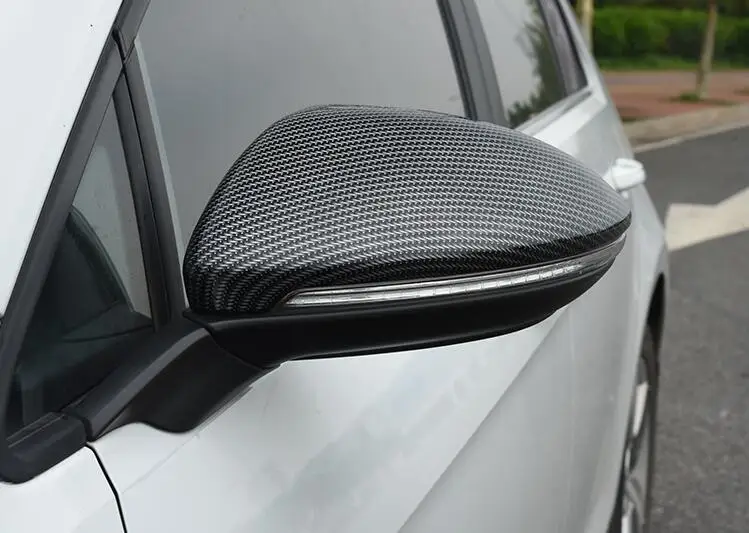 Пара боковых зеркал для VW Golf GTI 6 7 MK6 MK7 R колпачки из углеродного волокна 5 Jetta Scirocco