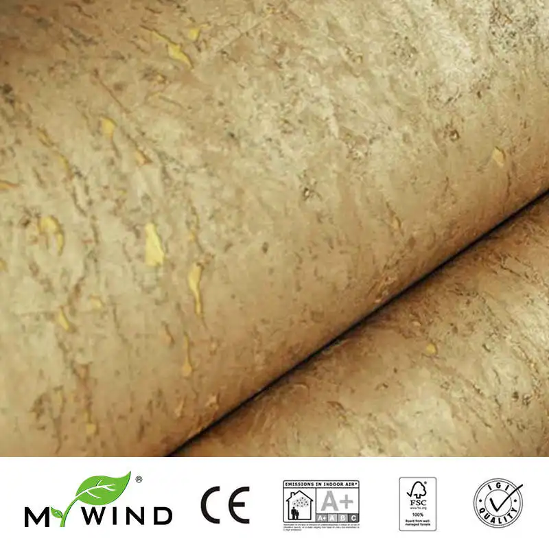 MY WIND 14k золотые пробковые обои Роскошные натуральный материал безопасные безвредные 3d обои в рулоне домашний декор роскошный - Цвет: 8197