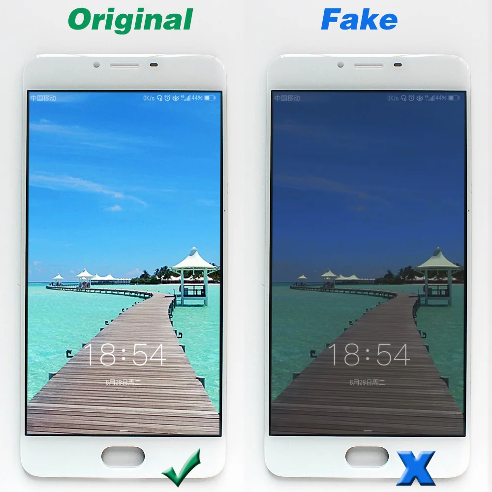 Fansu ips ЖК дисплей для Meizu U20 сенсорный экран 5 дюймов дигитайзер сборка 1920*1080 рамка с