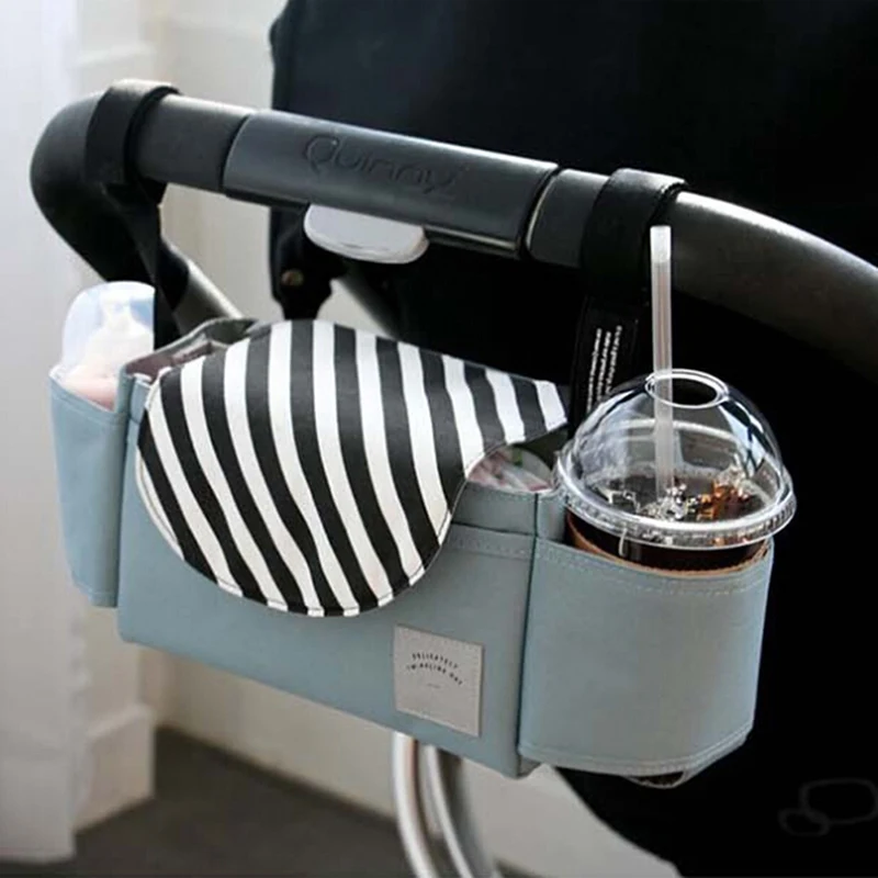 

Large Capacity Baby Stroller Hanging Bag Multi-function Diaper Nappy Milk Bottle Storage Bag Trolley Mummy Accessory Bags