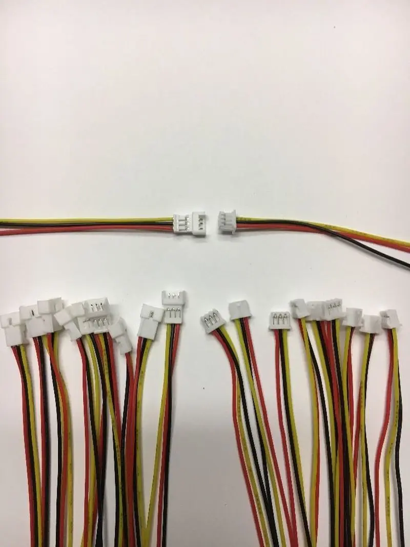 50 пар Micro JST 1 25 3 контактный штекер и гнездо разъем с проводами