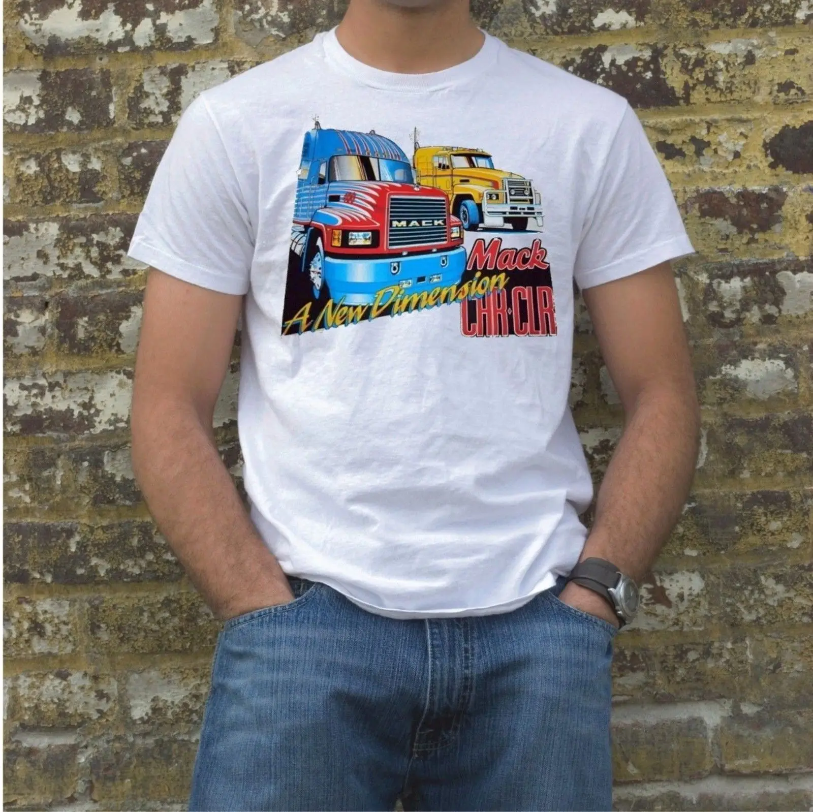 MACK truck футболка Новая модная крутая Повседневная | Мужская одежда