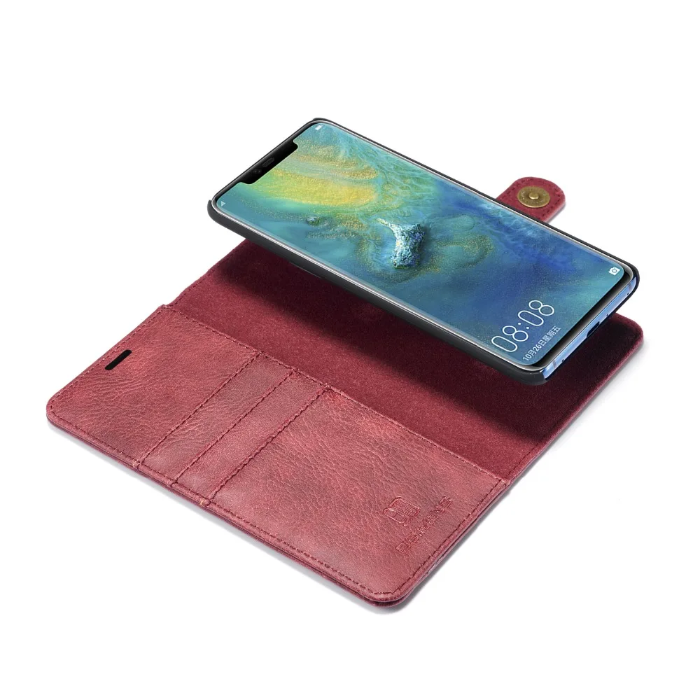 Sinbeda DG.MING для Huawei Mate 20 Pro чехол из натуральной воловьей кожи кошелек Магнитный