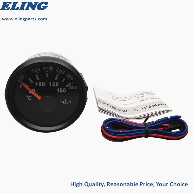 Новый 2 &quotУниверсальный датчик температуры масла для лодки автомобиля Tuck с
