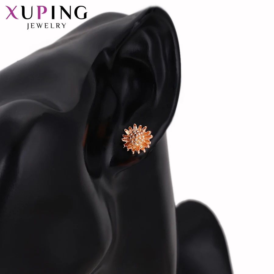 Xuping модные элегантные серьги-гвоздики экологические медные ювелирные изделия для женщин Подарки на день благодарения S78, 5-94937