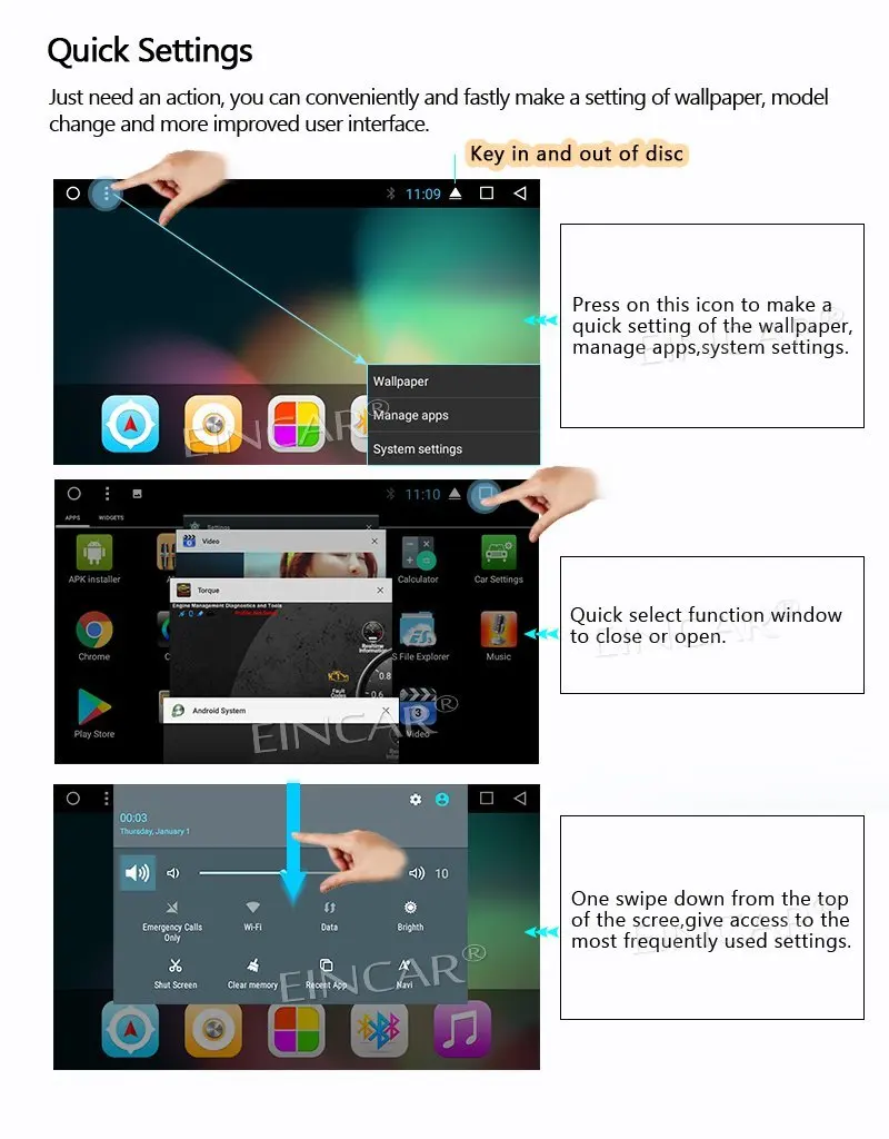 Четырехъядерный Android 6 0 автомобильная стереосистема Bluetooth Авторадио USB SD двойной