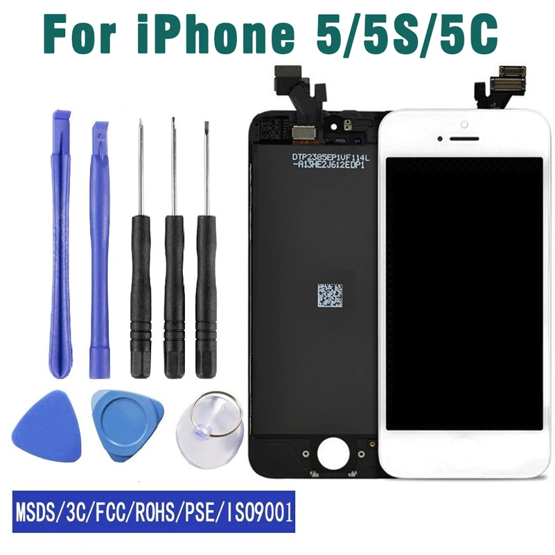 Лидер продаж AAA joyzon оригинальный Экран ЖК дисплей для iphone 5S 5C 5 Дисплей планшета
