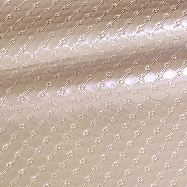 Champagne pink Meetee 100x137 см искусственная мягкая кожа 8 мм Толстая искусственная кожа для шитья дивана, сумки, кровати, украшения автомобиля, кожевенный материал - Цвет: Champagne pink