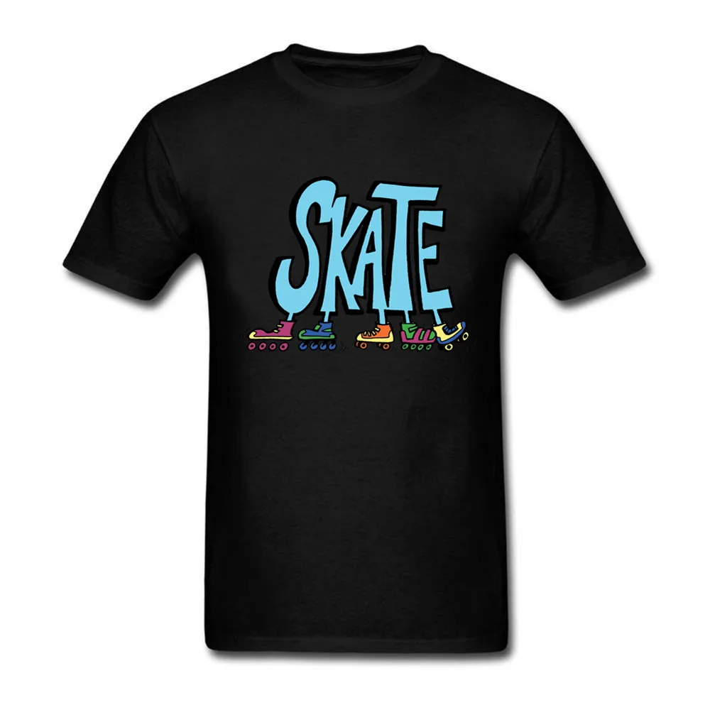 NLKING BRAND2018 Новая летняя футболка Мужская skate (3) хлопок Круглый воротник обычай