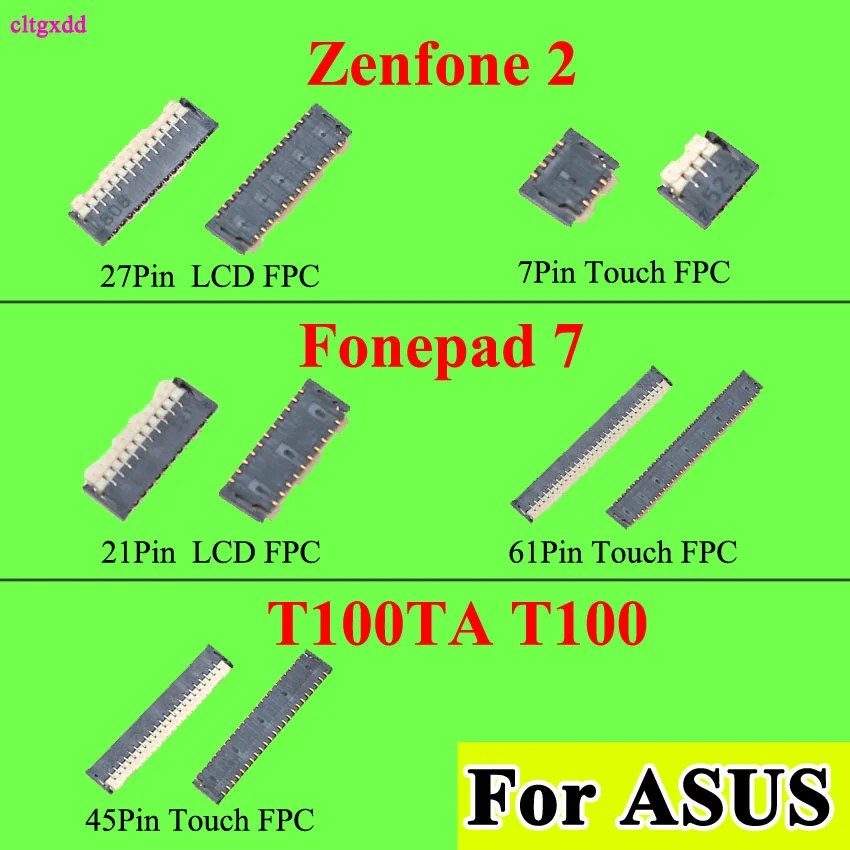 2 шт. 21pin 45P 61P новый сенсорный ЖК дисплей FPC разъем для фотовспышки на фотовспышке