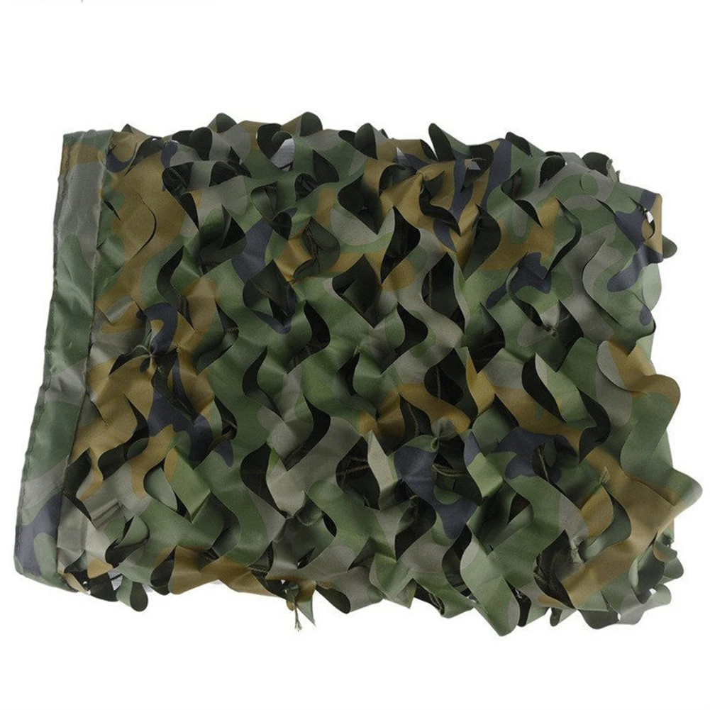 1.5*6m Camouflage Net Hunting Military Army Garden Sunshade Canopy Camouflage Sun Shelter Tent Car-Covers Shade Sail