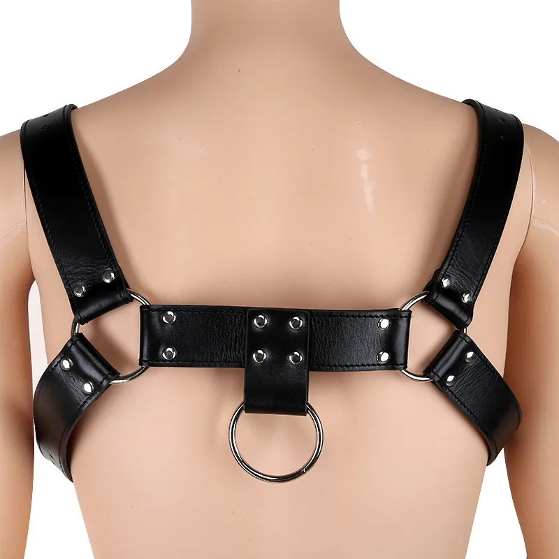 Сексуальная одежда мужская эротическая майка нижнее белье жилет флирт бондаж