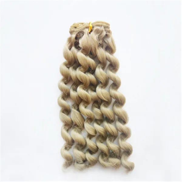 10 Куклы парики волосы 1 шт. 20 см волосы утки для Kurhn BJD SD Pullip Blyth американская Кукла Высокая температура волокна куклы аксессуары DIY Волосы - Цвет: 10