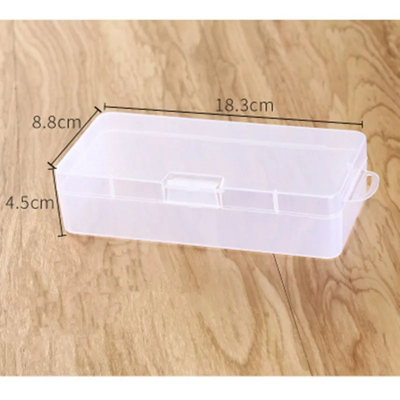 XL 18.3X8.8X4.5cm Ювелирный дисплей практичный ящик для инструментов пластиковый контейнер коробка для инструментов коробка для шнека для шитья прозрачный компонент Винт Коробка для хранения - Цвет: XL 18.3X8.8X4.5cm