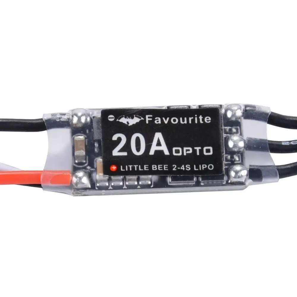 Wenland 4 шт. LittleBee 20A OPTO BLHeli 2 4S ESC Бесщеточный OneShot125 для FPV квадрокоптера|esc brushless|littlebee