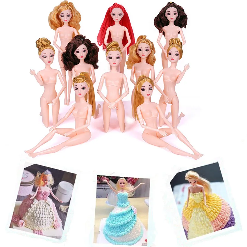 Реалистичная 3d кукла с головой глаза 30 см игрушка для выпечки торта
