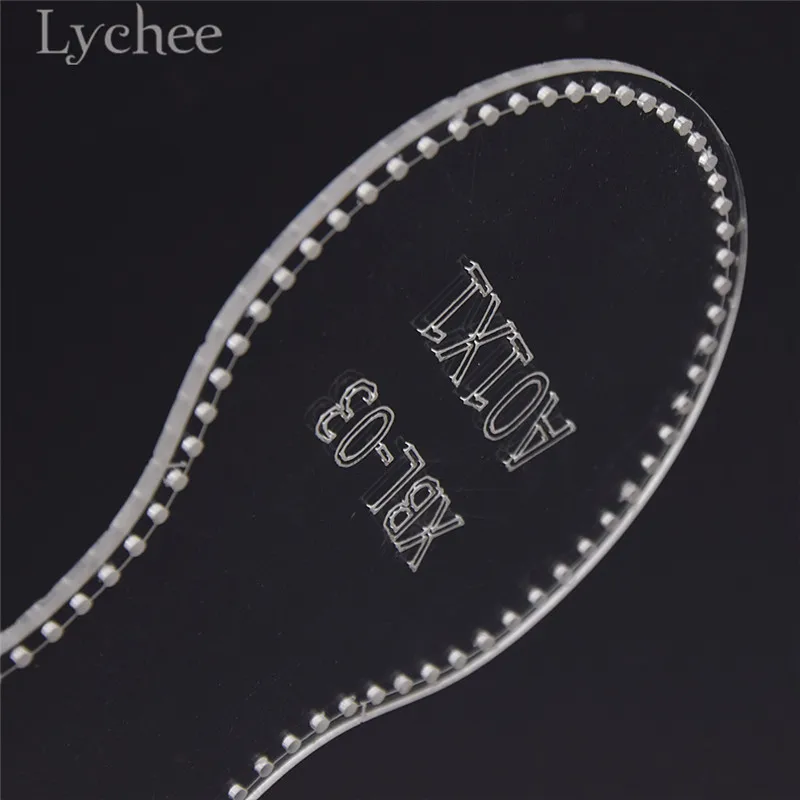 Акриловый трафарет Lychee Life мини бумажник с узором шаблон для мешка монет ручной