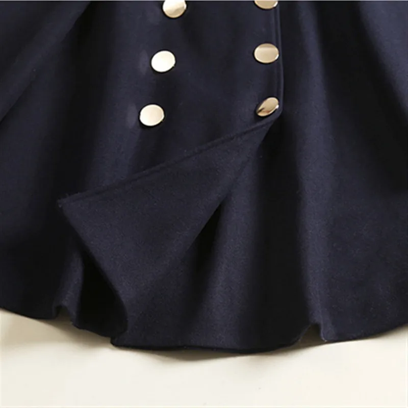 Новинка 2019 зимнее женское длинное шерстяное пальто модное классическое