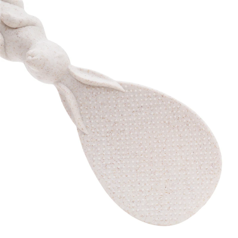 Милый кролик Пшеничная солома антипригарная рисовая ложка домашняя высокая