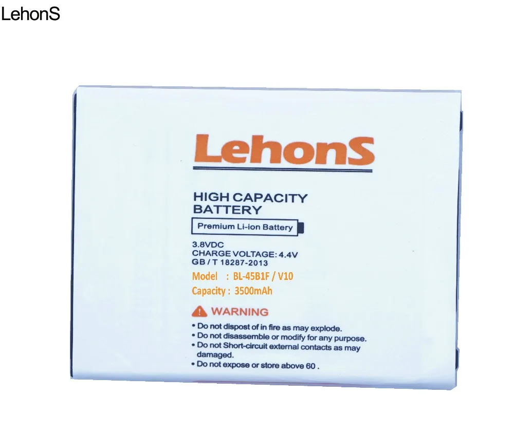 Аккумулятор LehonS 1x для мобильного телефона LG V10 H968 H961N H900 H901 VS990 F600L F600S F600K высокой