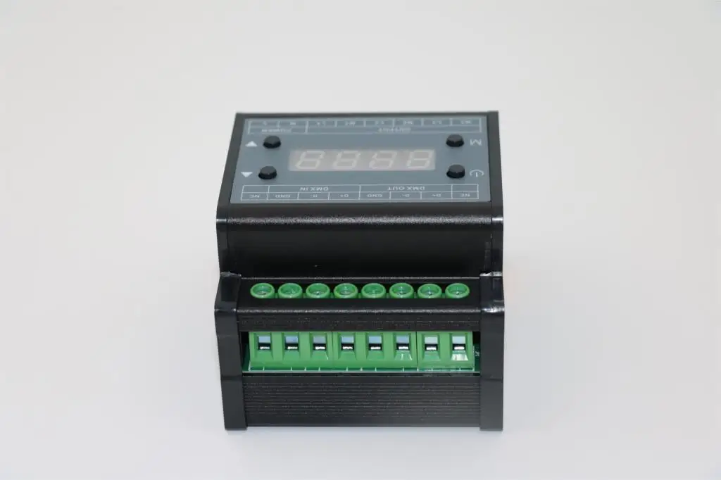 Светодиодный DMX-диммер Triac 90 в 240 В переменного тока 3-канальная светодиодная