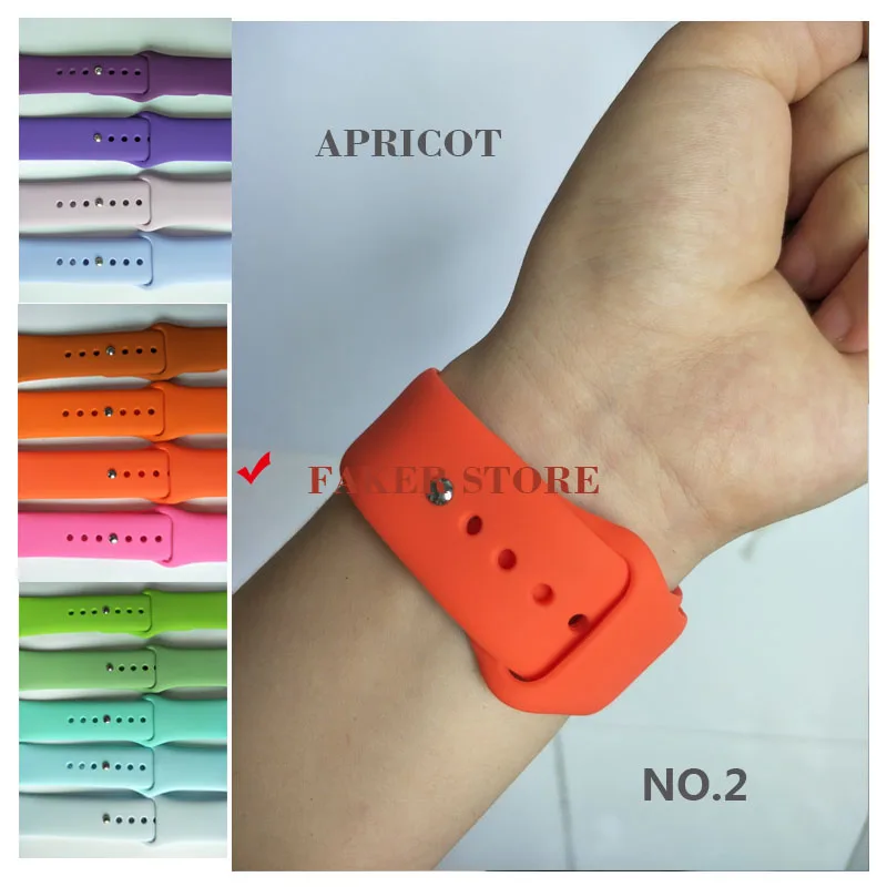 Силиконовый спортивный ремешок Correa для Apple Watch, 42 мм, 38 мм, 44 мм, Iwatch, серия 4, 3, 2, 1, резиновый браслет, ремешок для наручных часов