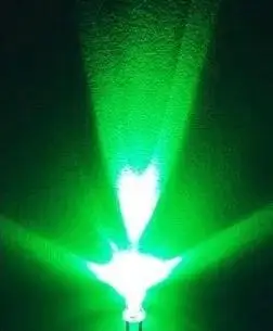 

Hot sale!free shipping!Green 3MM, ultra-bright white hair and emerald green light-emitting diodes, bright green LED