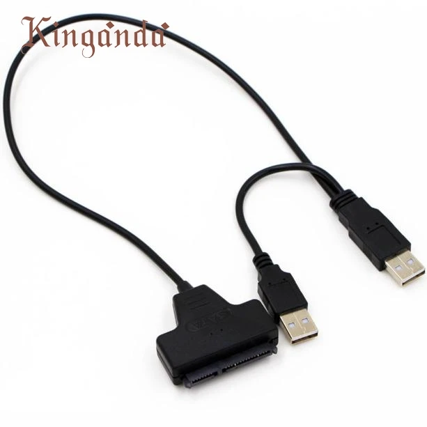 Изящный USB 2 0 SATA 7 + 22 pin к кабель-адаптер для 5 HDD жесткий диск ноутбука JAN30 |