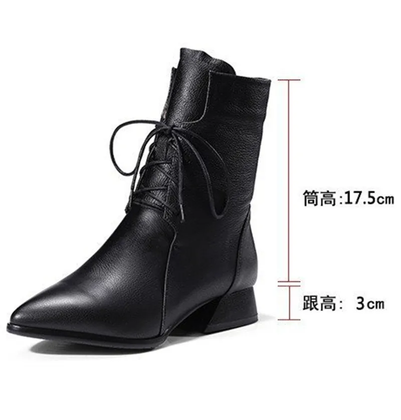 Женские теплые сапоги до середины икры черные коричневые колена на квадратном