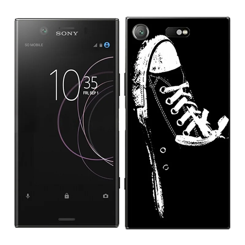 01 Чехлы для телефонов для Sony Xperia XZ1 компактный чехол слон чехол с рисунком Fundas Мягкий Силиконовый ТПУ чехол ультра тонкие чехлы - Цвет: 01
