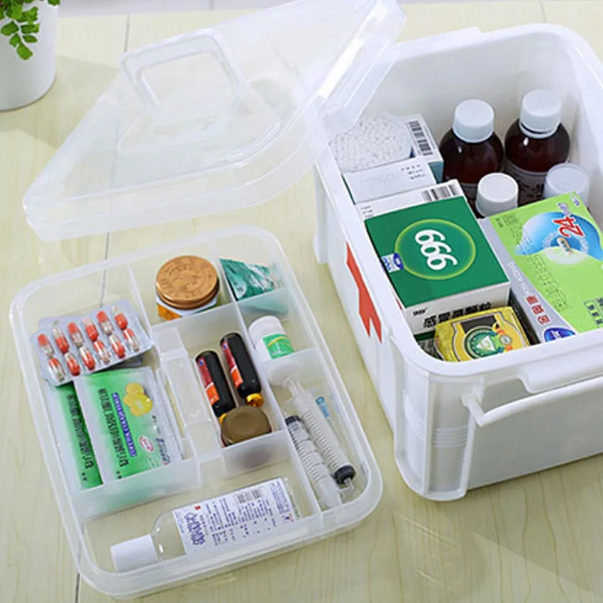 Большой Семья домой аптечке кабинет Здоровье и гигиена Пластик наркотиков