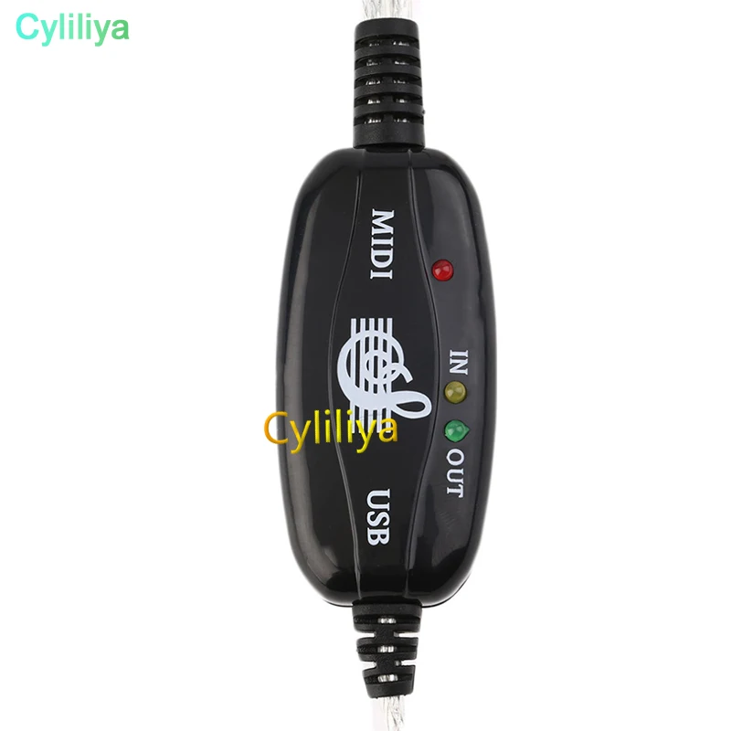 Новинка 100 компл./лот 1 8 M USB Встроенный адаптер ПК для музыкальной клавиатуры
