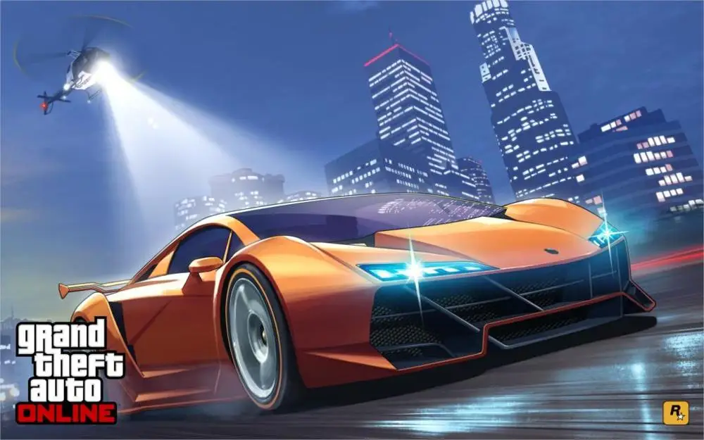 Игра Grand Theft Auto V GTA интернет-Книги по искусству автомобиля погоня на полицейском