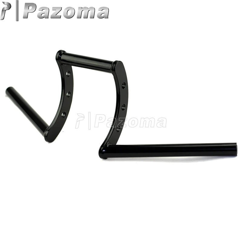 Мотоцикл PAZOMA Black Drag 1 &quotZ Bar руль для мотоцикла 25 мм Harley Custom Chopper Bobber|handlebars for harley|z
