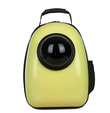Yellow Модный рюкзак для домашних животных, переносная сумка для домашних животных, капсула, дышащий рюкзак для кошек, кошек, собак, товары для домашних животных - Цвет: Yellow