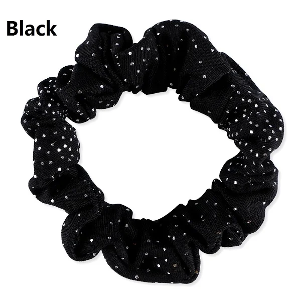 HB001 Black BAOHULU, 20 цветов, головная повязка для девочек, детские бесшовные ультраэластичные резинки для волос, резинки для волос, резинка для волос, аксессуары для волос - Цвет: HB001 Black