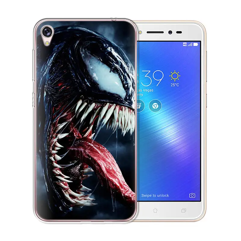 Чехол для Asus Zenfone Live ZB501KL Max 3 4 Pro M1 ZB602KL ZC520KL ZC520TL чехол etui телефона Venom cool funda |