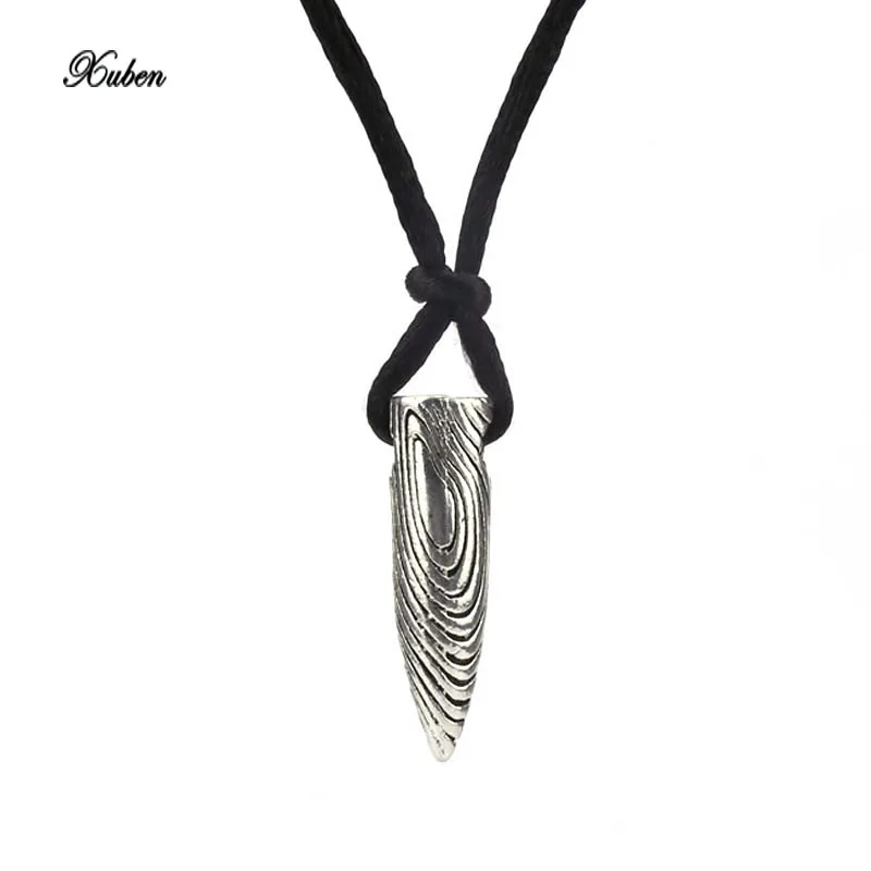 Xuben новый крест цепи ожерелье с кулоном в виде пули для женщин и мужчин стиле панк