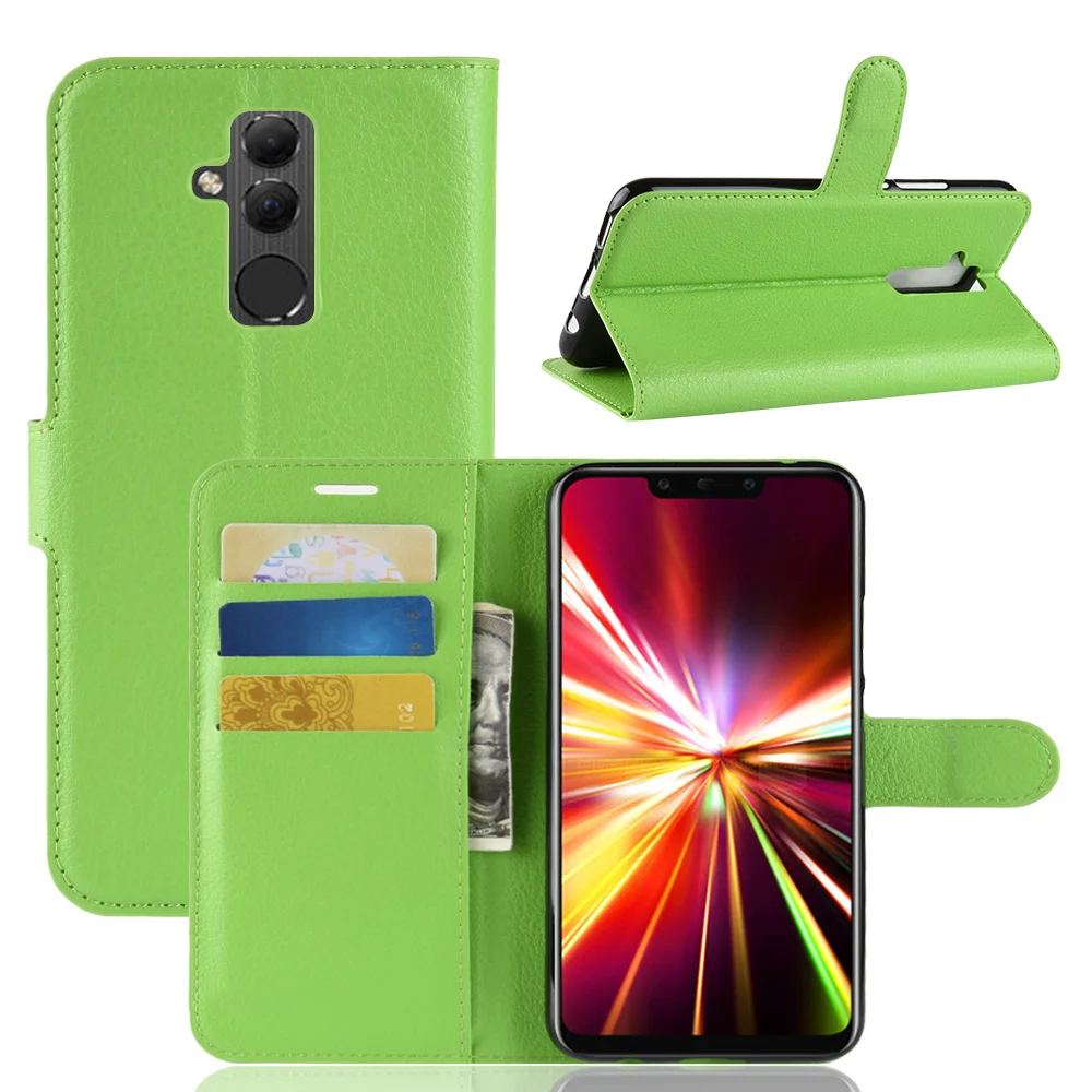 Роскошный кожаный чехол для huawei mate 20 Lite флип Чехлы телефона SNE LX1 6 3