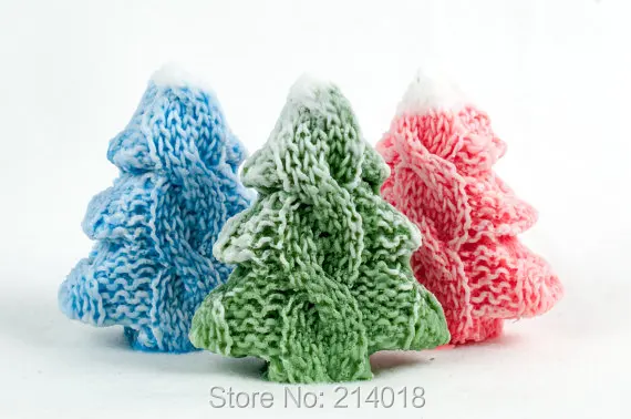 Силиконовая форма для мыла PRZY силиконовая свечей трикотажная резина украшения