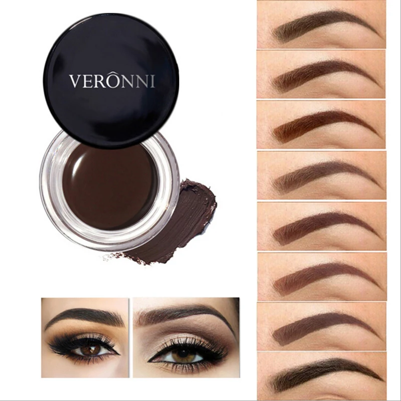 8 расцветок гель для бровей пигмент прочного Водонепроницаемый крем Cejas Sourcil