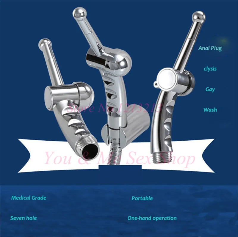 Анальная пробка-душка 2016 игрушки чистая краску анальный массаж душ пар флирт