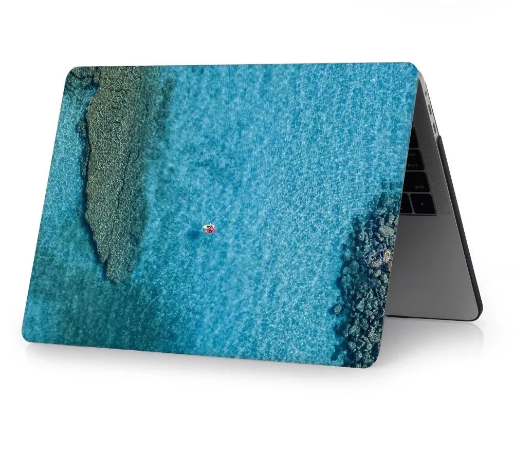 Чехол EQHTX с принтом Пейзажа для Apple MacBook Air Pro Retina 11 6 12 13 3 15 4 дюйма сенсорная панель