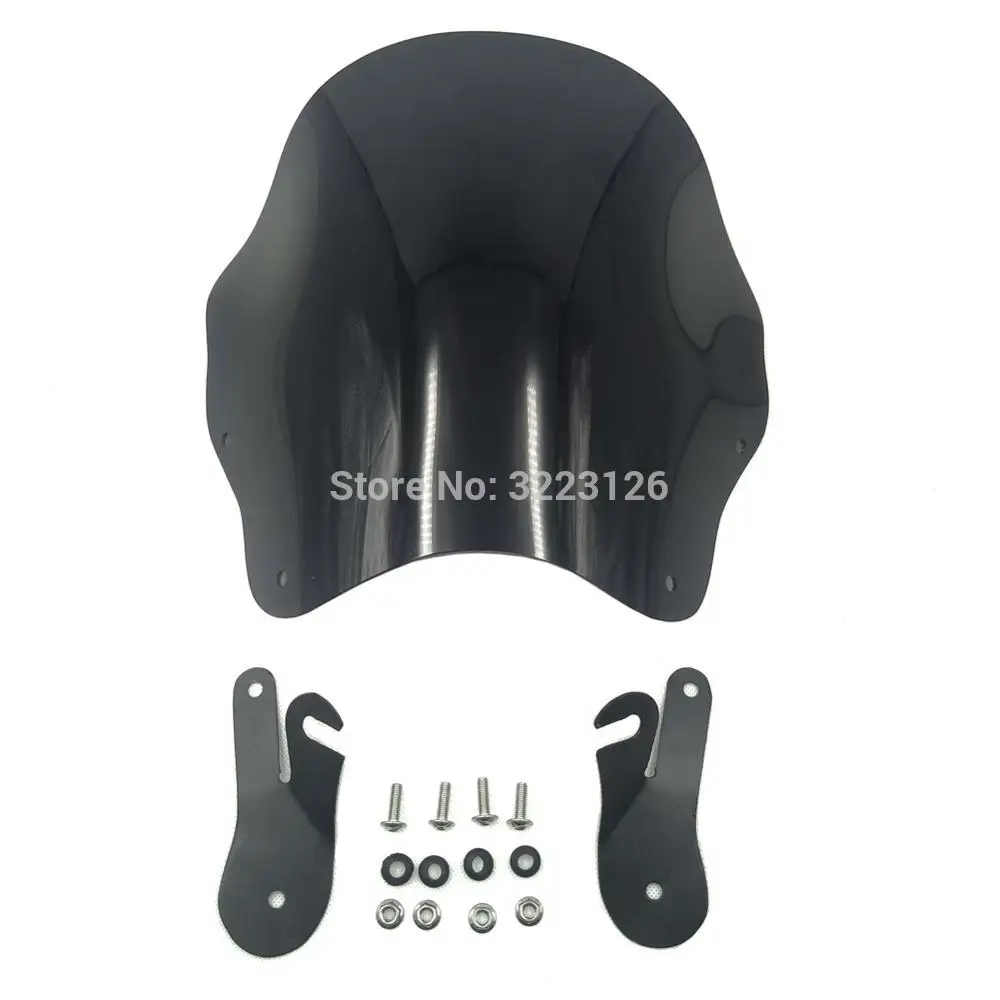 Переднее стекло для мотоцикла ветровое с кронштейном Yamaha V MAX VMAX 1200 VMAX1200 MAX1200 1985