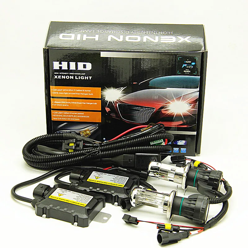 1 комплект H4 55 Вт HID Hi/Lo светильник H4 Bi xenon H4-3 комплект ксеноновой лампы сменный головной светильник