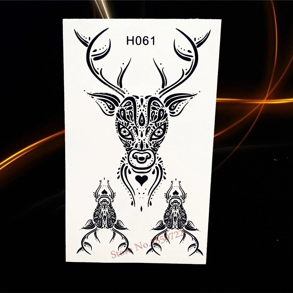 1 шт. сексуальные тату бабочка водонепроницаемые женские хна Вспышка татуировки